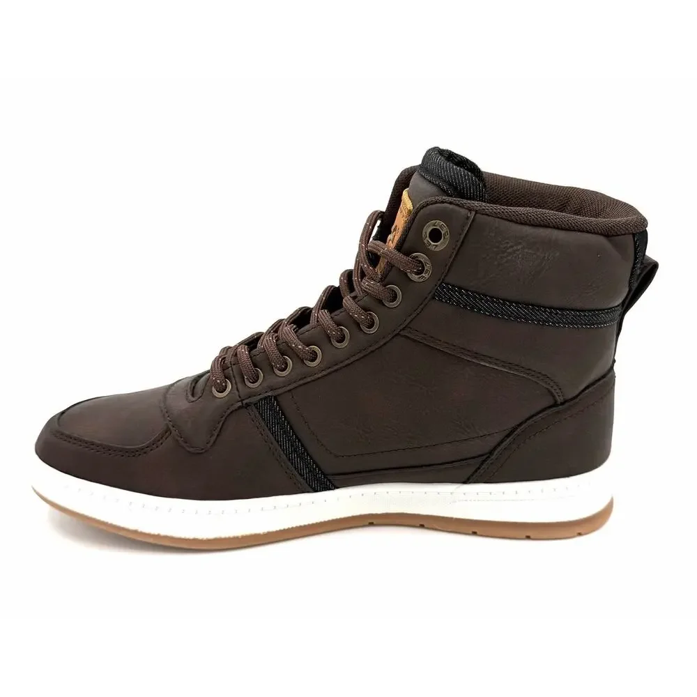 Lee Dayton High Top Sneaker Boots Brown Men’s US 7D M000012-0233
